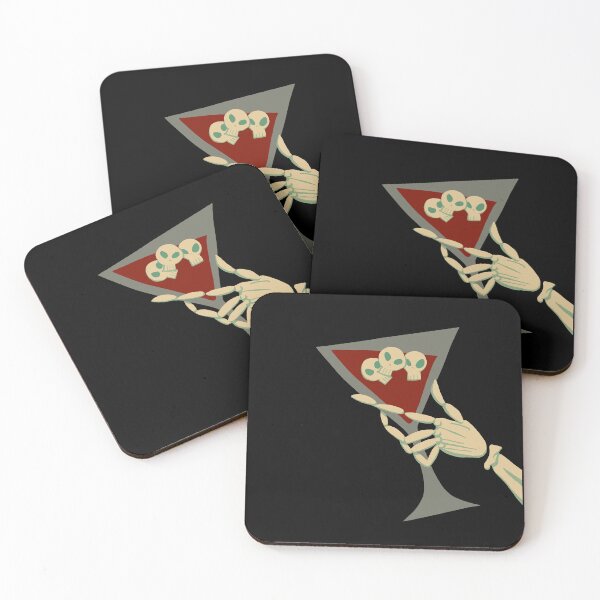 Item preview, Cheers! Skeleton Martini designed and sold by JennieMarie.