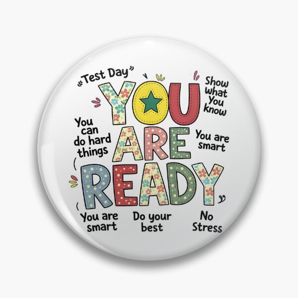 Item preview, You are Ready Testing Week Test Day Teachers Students  designed and sold by gear-posters.