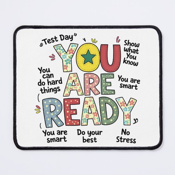 Item preview, You are Ready Testing Week Test Day Teachers Students  designed and sold by gear-posters.