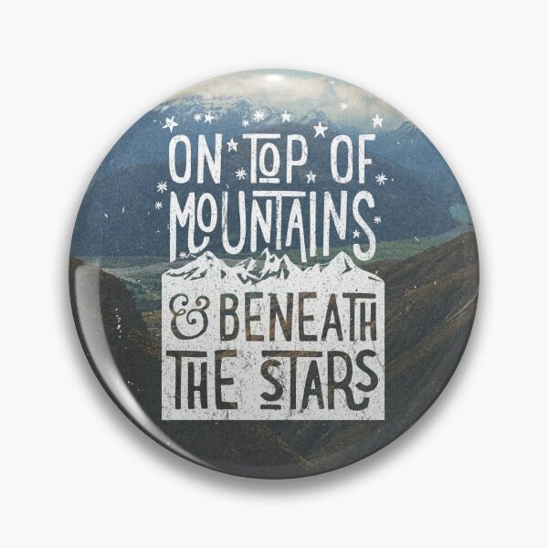 Item preview, On Top Of Mountains designed and sold by cabinsupplyco.