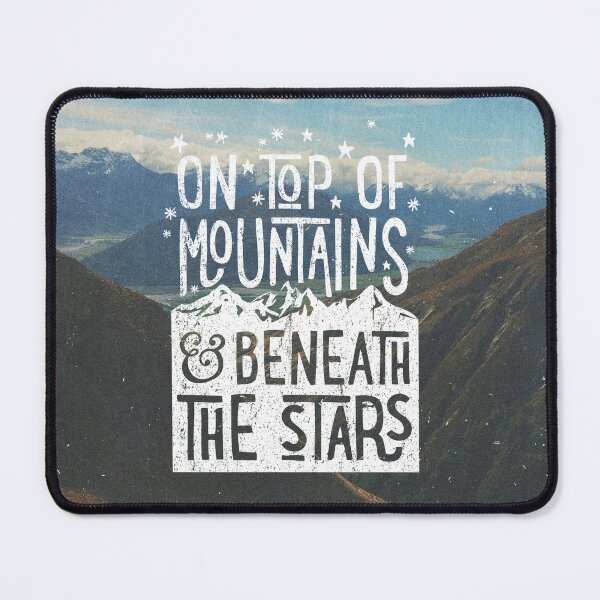 Item preview, On Top Of Mountains designed and sold by cabinsupplyco.
