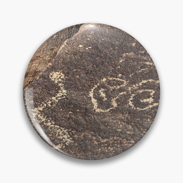 Item preview, Climbing Snake Hohokam Spiral Petroglyph Boulder designed and sold by AliveInTucson.