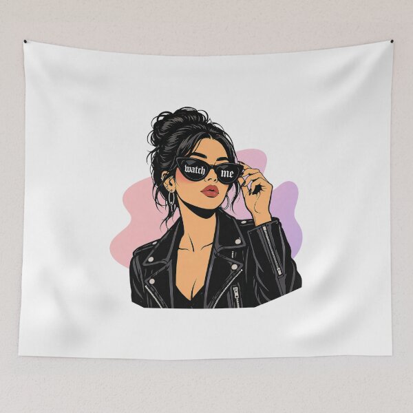 Item preview, Watch Me – Sunglasses Statement Woman Bold Confidence Empowerment designed and sold by CosmicCutouts.