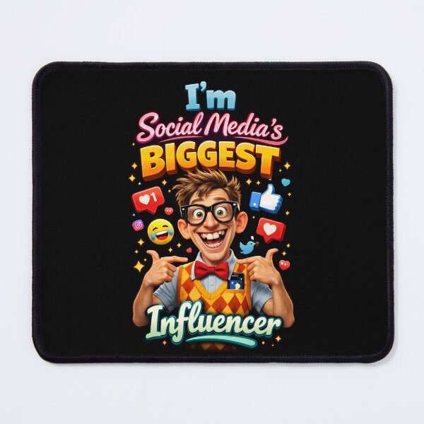 Item preview, Social Media's Biggest Influencer designed and sold by MarkColeImaging.
