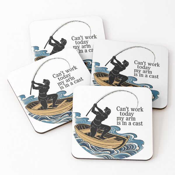Item preview, Japanese Woodblock Fisherman Casting Rod Art designed and sold by Bloomkept.