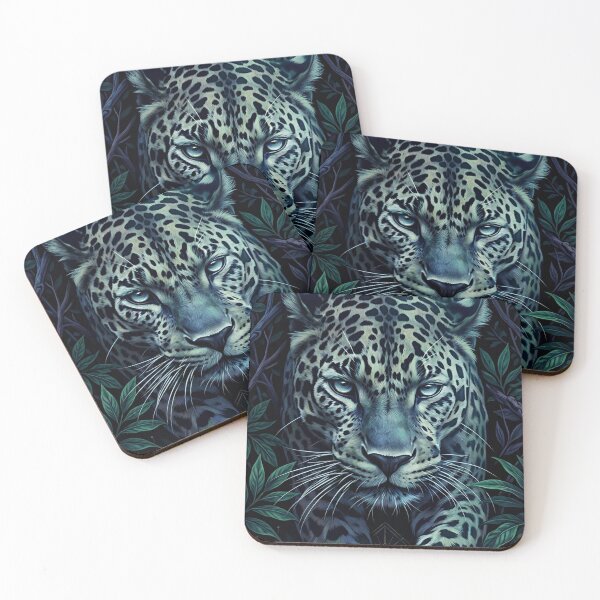 Item preview, Fierce & Beautiful Leopard Portrait Wall Art designed and sold by STTrillionTEES.