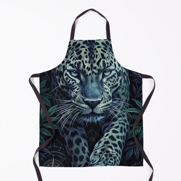 Item preview, Fierce & Beautiful Leopard Portrait Wall Art designed and sold by STTrillionTEES.