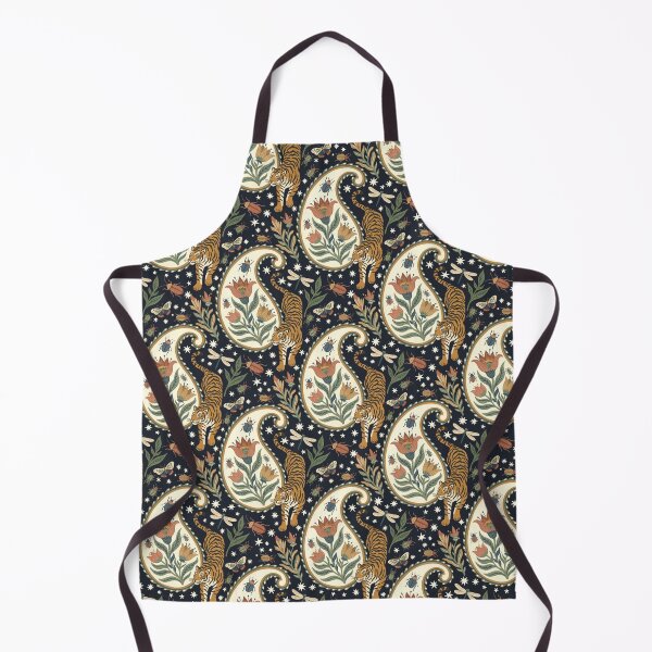 Item preview, Tiger Paisley Night Garden designed and sold by mmartabc.