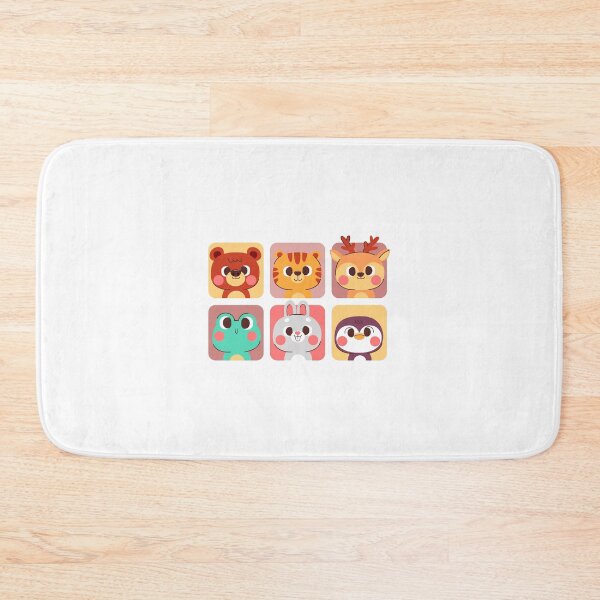 Item preview, Cute Animal Faces designed and sold by DesignDriftArt.
