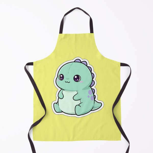 Item preview, Adorable Kawaii Mint Green Chibi Dinosaur Pastel Baby Dino Art designed and sold by bvdesignart.