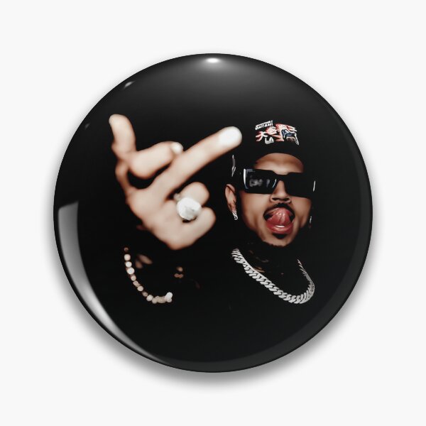 Item preview,  Chris Brown Vintage Middle Finger  designed and sold by Grand-graphic.