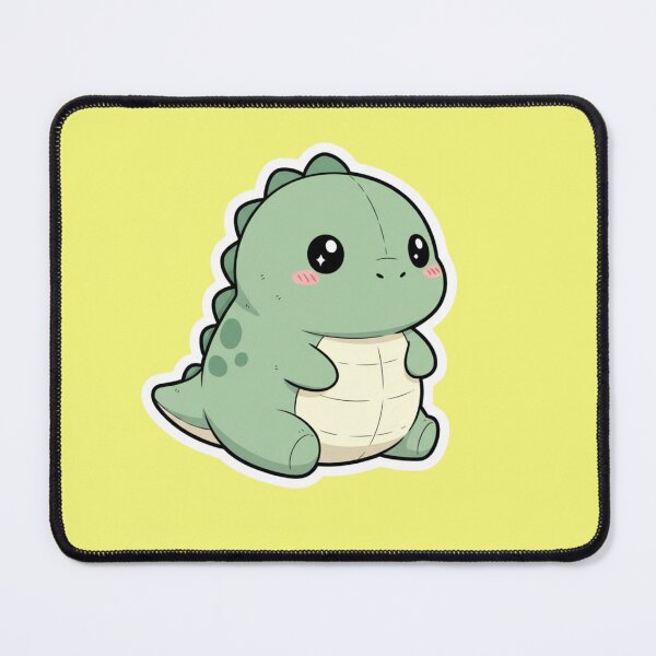Item preview, Cute Kawaii Green Baby Dinosaur Adorable Tiny Dino Art designed and sold by bvdesignart.