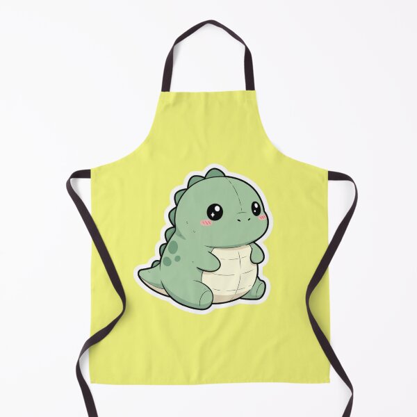 Item preview, Cute Kawaii Green Baby Dinosaur Adorable Tiny Dino Art designed and sold by bvdesignart.