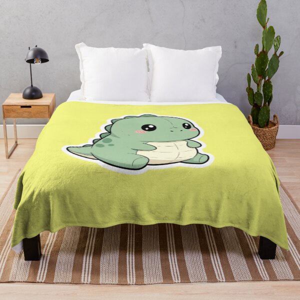 Item preview, Cute Kawaii Green Baby Dinosaur Adorable Tiny Dino Art designed and sold by bvdesignart.
