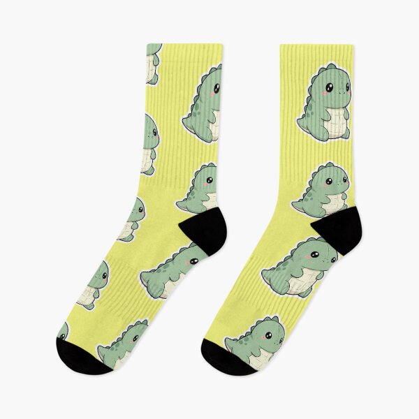 Item preview, Cute Kawaii Green Baby Dinosaur Adorable Tiny Dino Art designed and sold by bvdesignart.