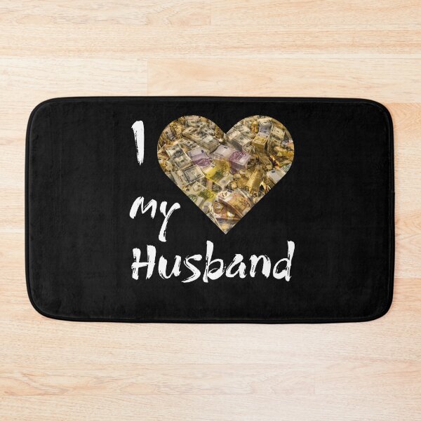 Item preview, I ❤️ My Husband – Funny Love Money Design designed and sold by DrTol.