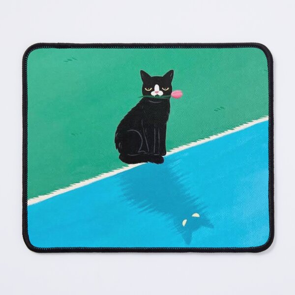 Item preview, Perception is Everything – Self Reflection Cat Illustration designed and sold by Cat-tinto.