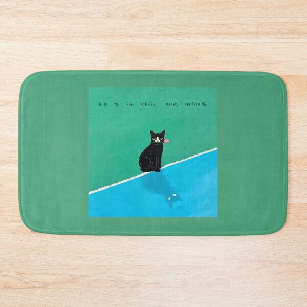 Item preview, Perception is Everything – Self Reflection Cat Illustration designed and sold by Cat-tinto.