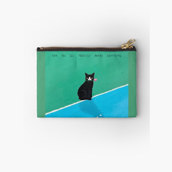 Item preview, Perception is Everything – Self Reflection Cat Illustration designed and sold by Cat-tinto.