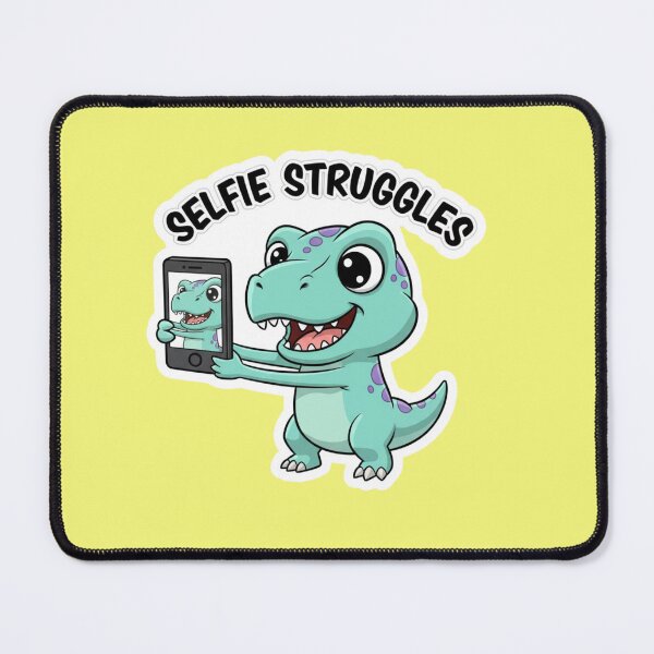Item preview, T-Rex Short Arms Selfie Struggles Cute Dinosaur Graphic designed and sold by bvdesignart.