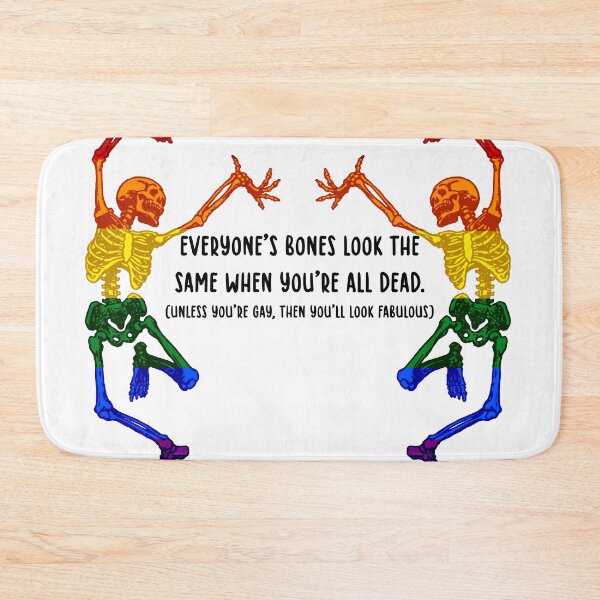 Item preview, “Everyone’s bones look the same” Skeleton Quote Funny Gothic Skeleton Design designed and sold by Lumennyxart.