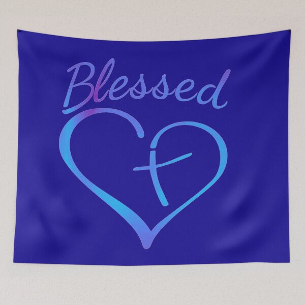 Item preview, Bless Your Heart in Blue designed and sold by Just-Believe777.