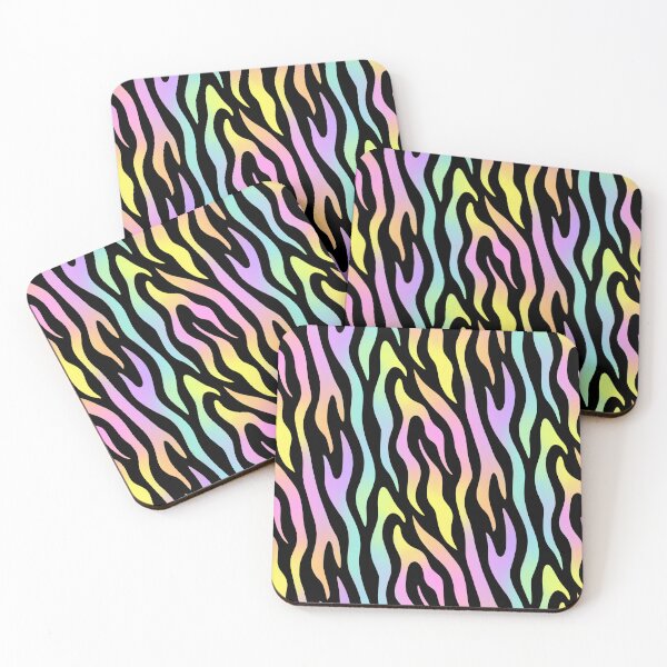 Item preview, Rainbow Zebra Dark designed and sold by Red Moon Rising.