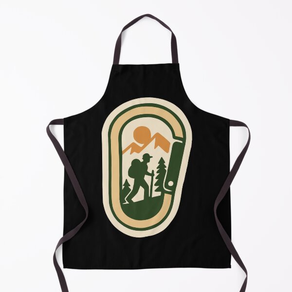 Item preview, Hiker Carabiner Mountain Sunset Design designed and sold by Vileprint.