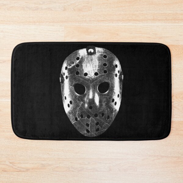 Item preview, Slasher Hockey Mask Dark Halloween Horror Black and White designed and sold by Ghoul Enterprises.