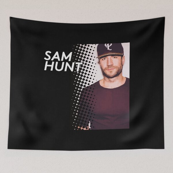 Item preview, Mysterious Sam Hunt bNight Skyline designed and sold by MolinaTraveler.