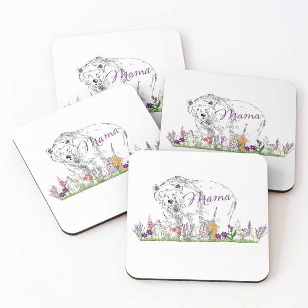 Item preview, Mama Bear Flowers designed and sold by Atmospheric Threads.