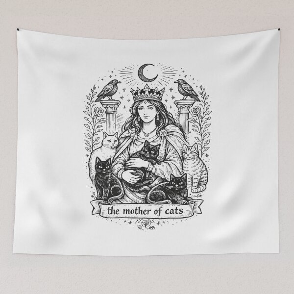 Item preview, The Mother of Cats designed and sold by MaviDemir ♡.