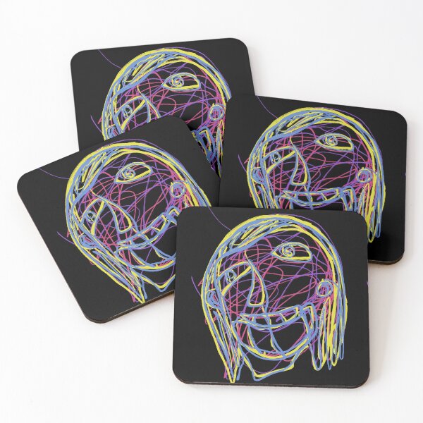 Item preview, Abstract faces 1 designed and sold by hannaHKyong.