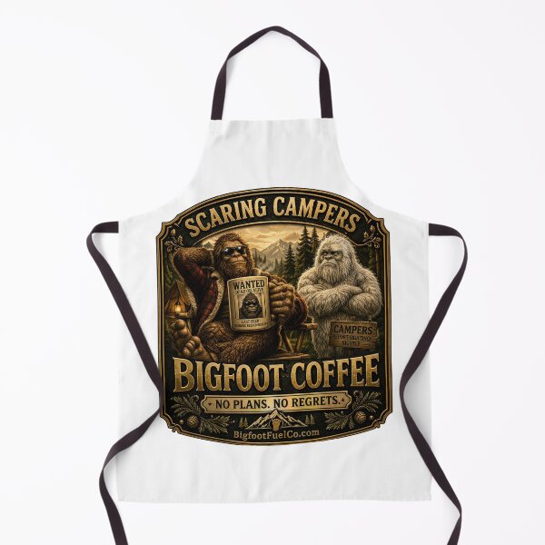 Item preview, Scaring Campers Bigfoot Coffee designed and sold by Bigfoot Fuel Co.