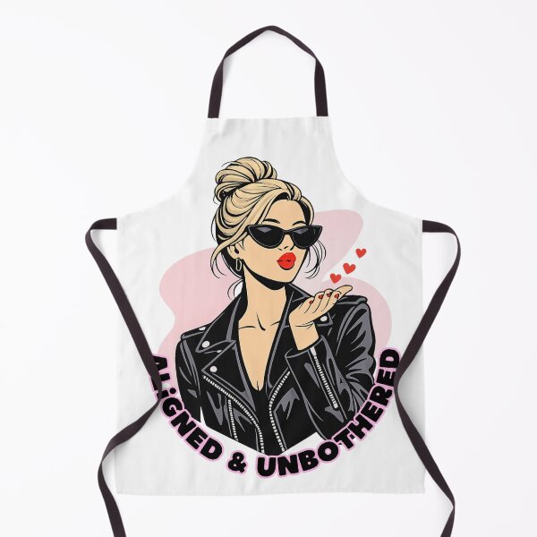 Item preview, Aligned & Unbothered – Powerful Woman, Calm Confidence Spiritual Aesthetic designed and sold by CosmicCutouts.