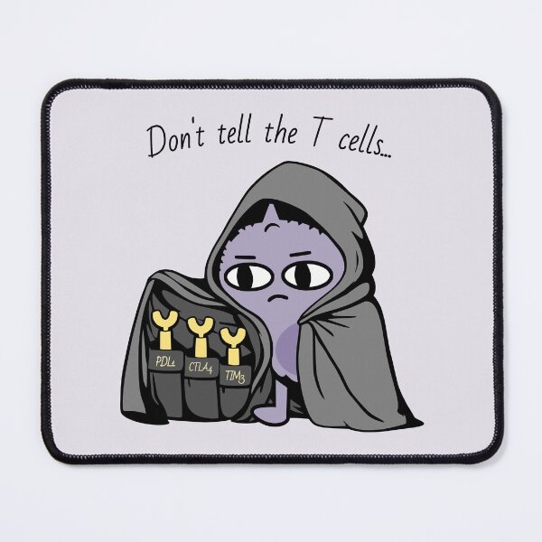Item preview, Shady Cancer Cell - Cute Cell designed and sold by MicroMarket.