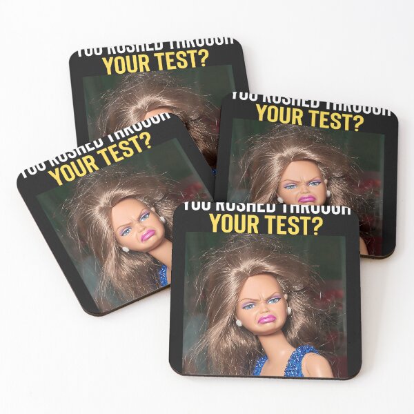 Item preview, You Rushed Through Your Test Day Funny Teacher Testing Meme  designed and sold by LouisaOReilly.