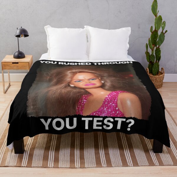 Item preview, You Rushed Through Your Test Funny Test'S Day Teacher Meme designed and sold by LouisaOReilly.
