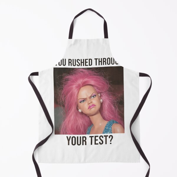 Item preview, Teacher You Rushed Through Your Test Day Meme  designed and sold by LouisaOReilly.