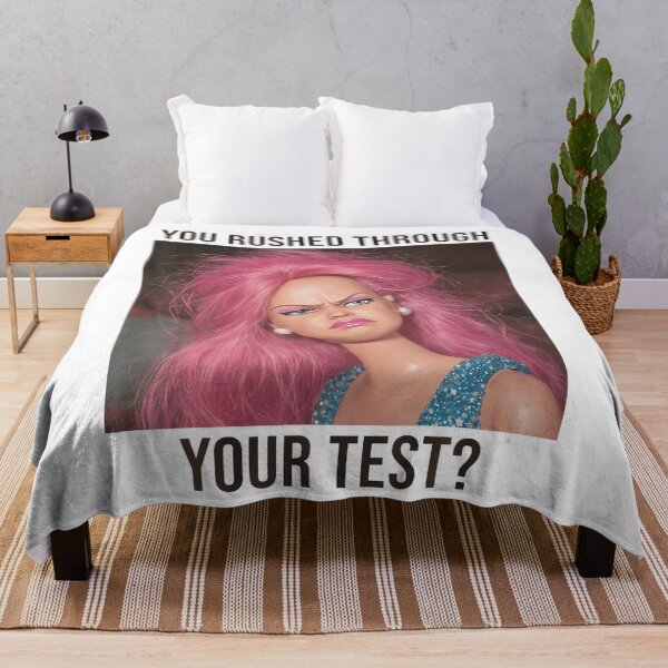 Item preview, Teacher You Rushed Through Your Test Day Meme  designed and sold by LouisaOReilly.