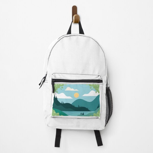 Item preview, Mountain Lake Landscape designed and sold by DesignDriftArt.