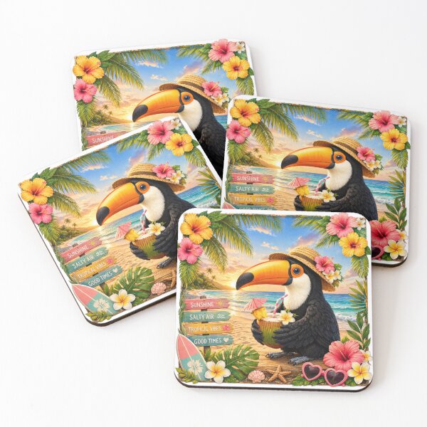 Item preview, Sunset Sips & Tropical Trips designed and sold by MixinMadness.
