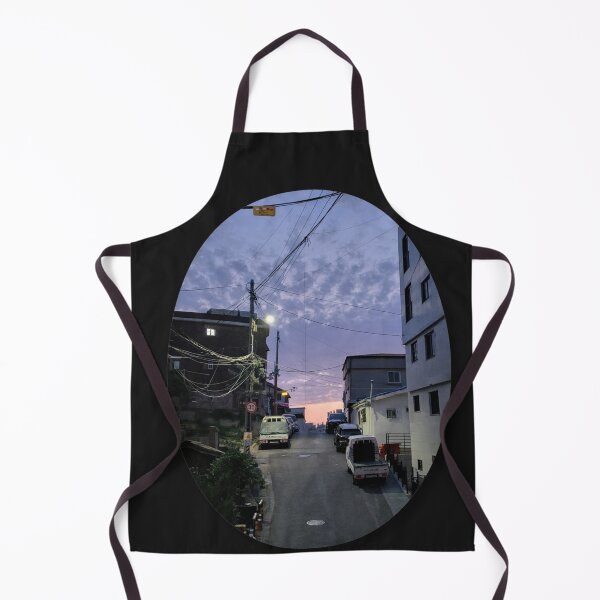Item preview, Golden Hour Alleyway View under Scenic Clouds designed and sold by Purely Art Shop.