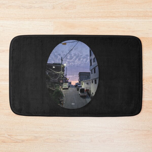 Item preview, Golden Hour Alleyway View under Scenic Clouds designed and sold by Purely Art Shop.