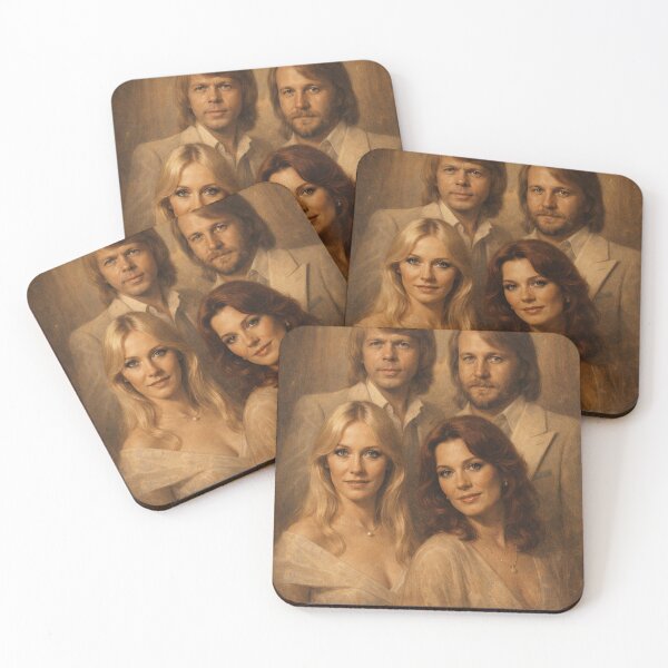 Item preview, ABBA Vintage Pop Icon designed and sold by SHOCAMPOS DESIGNS .