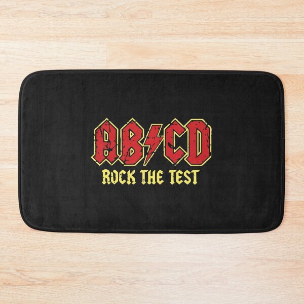 Item preview, ABCD Rock The Test Teacher Student Exam Motivation Back to School designed and sold by BrookePage271.