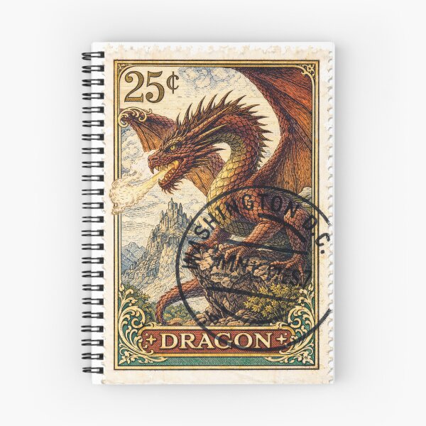 Item preview, Dragon Postage Stamp designed and sold by JJSizzleheimer.