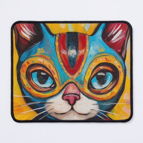 Item preview, Lucha Kitty – Cute Mexican Luchador Cat Illustration designed and sold by Vato Vibes.