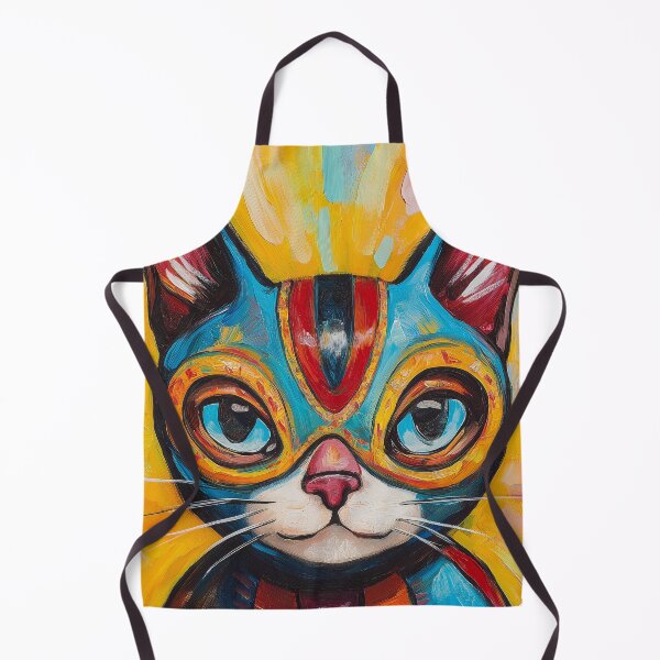 Item preview, Lucha Kitty – Cute Mexican Luchador Cat Illustration designed and sold by Vato Vibes.