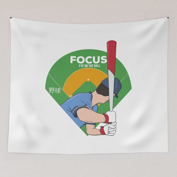 Item preview, Focus Eye on the Ball Baseball designed and sold by shopdiego.